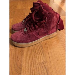 suede air forces